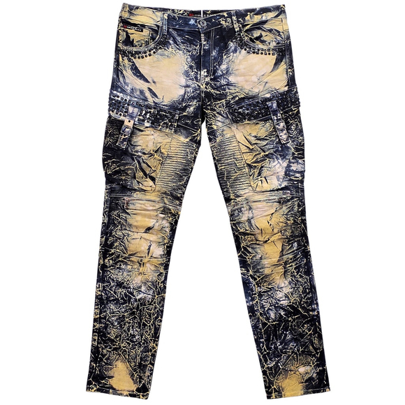 Cipo & Baxx Other - Cipo & Baxx Lincoln CD494 Jeans Mens 36x34 Studded Distressed Moto Biker...